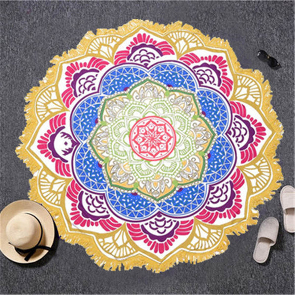 Toile Mandala "Fleur de Lotus" - 6 couleurs disponibles