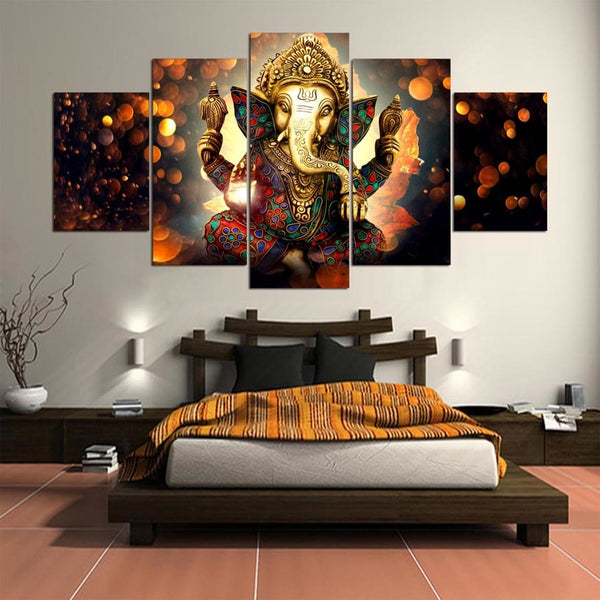 Peinture "Ganesh Méditation"