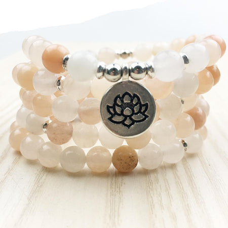 Bracelet Mala Lotus 