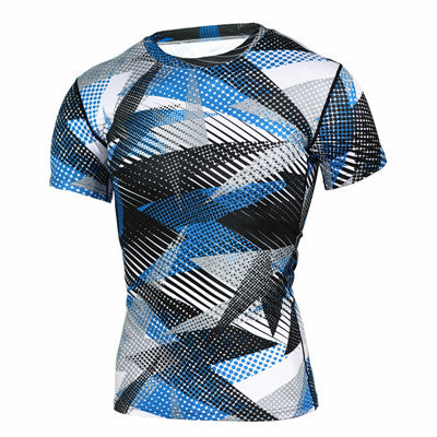 T Shirt de Compression Camouflage