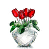 Bouquet de Roses Eternelles en Cristal