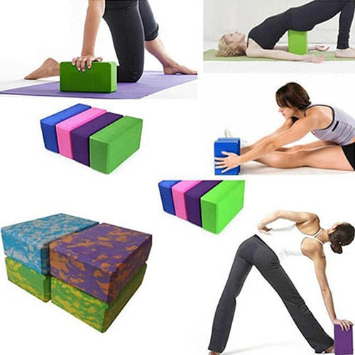 Brique de Yoga - 4 couleurs disponibles