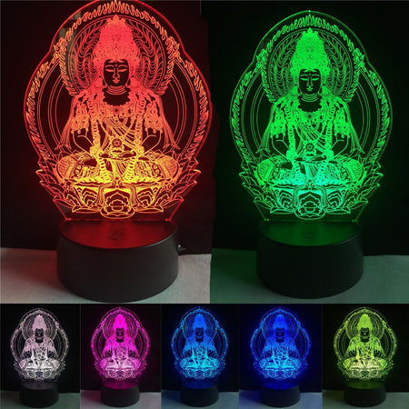 Lampe Led Hologramme 