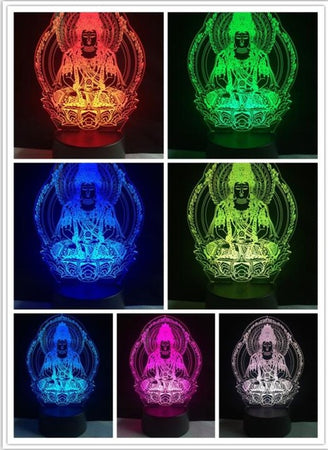 Lampe Led Hologramme 