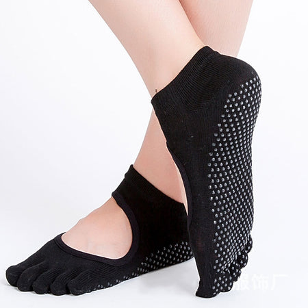 Chaussettes de Yoga antidérapantes 