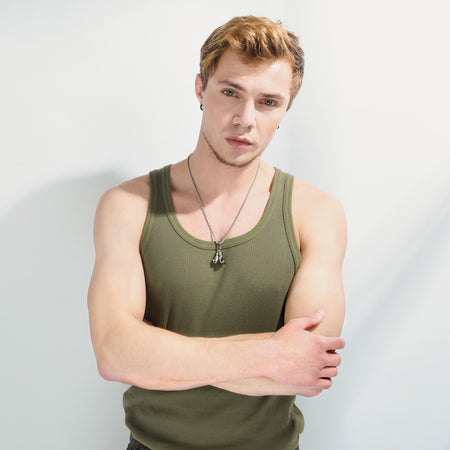 Collier Gant de Boxe Double
