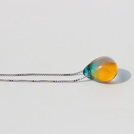 Collier Goutte d'Océan - 8 couleurs disponibles